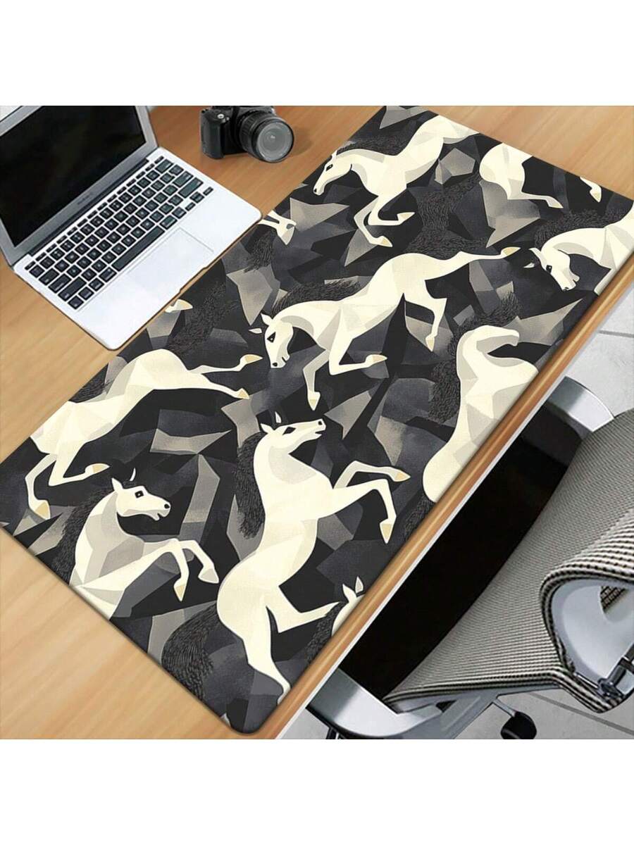 Stylish Black And White Cow Pa - Cow Mat Rubber avis et prix