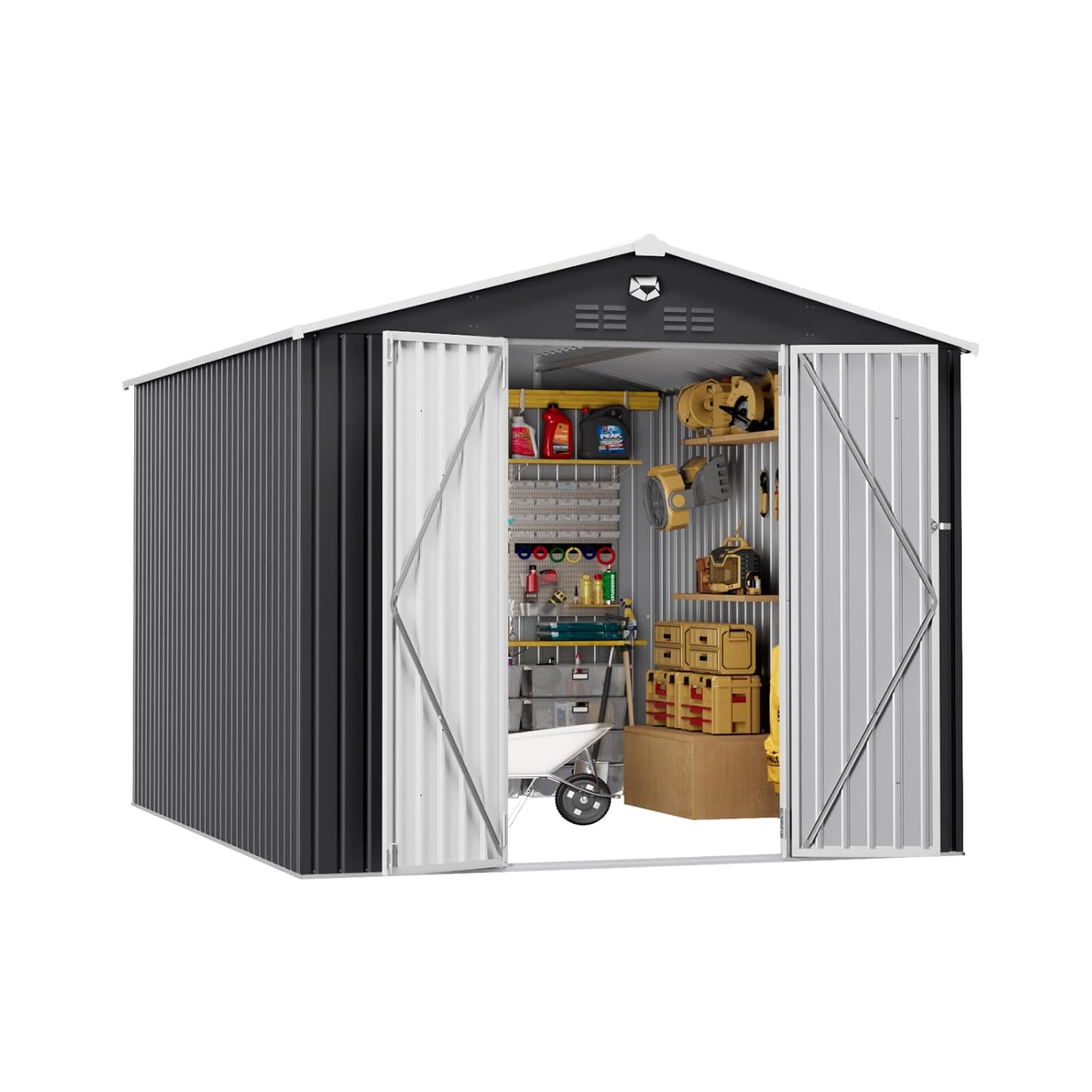 10x12 FT Metal Outdoor Storage - Farming And Agriculture avis et prix