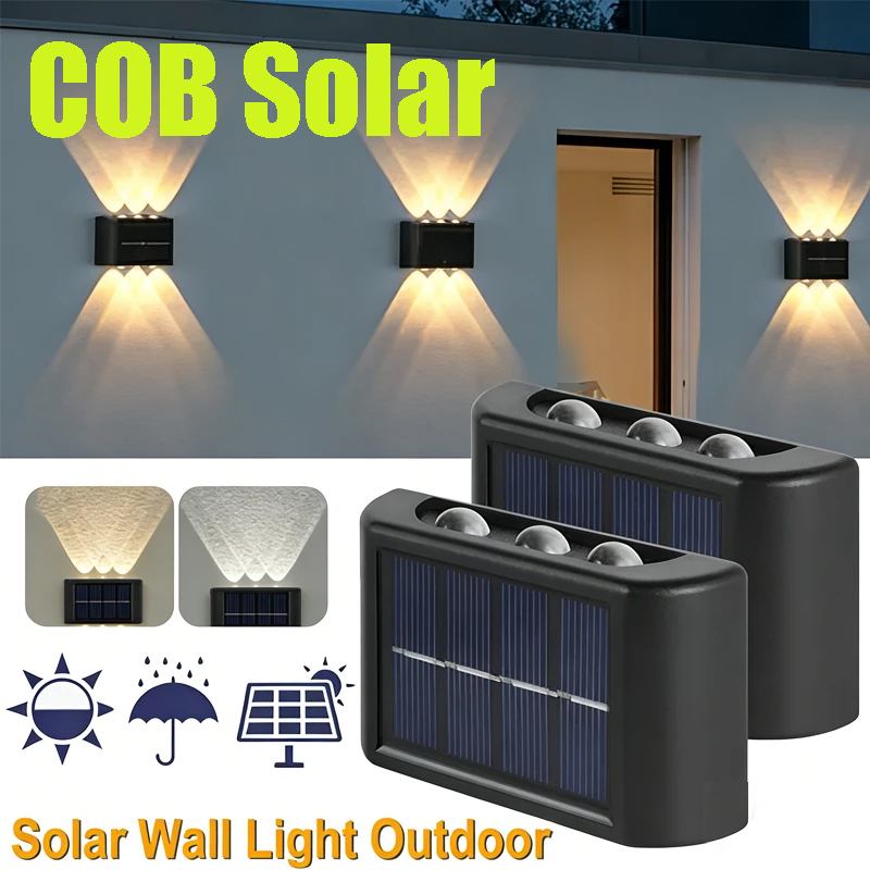 COB Solar Wall Lamp Outdoor Wa - Farming And Agriculture avis et prix