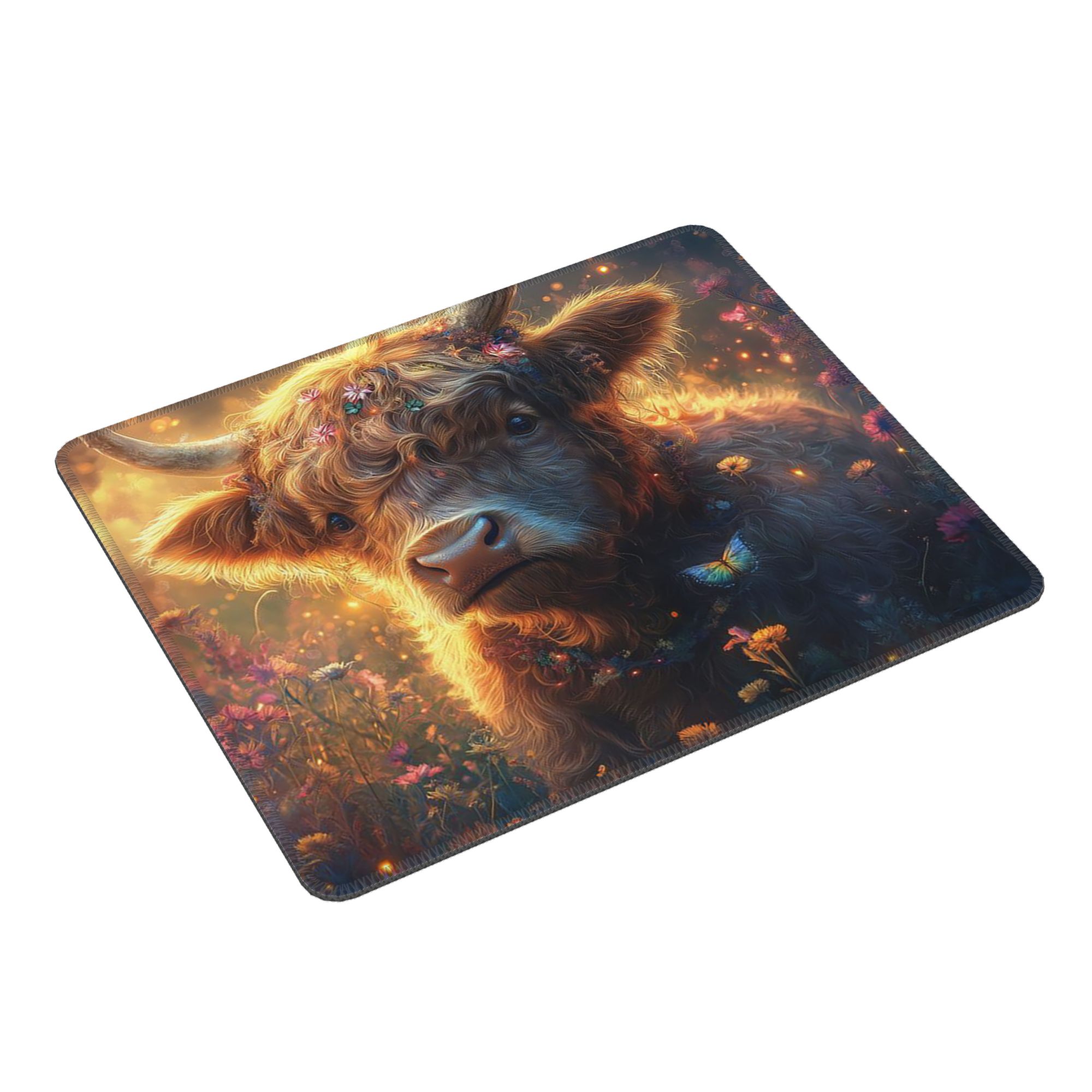 Highland Cow In Magical Forest - Cow Mat Rubber avis et prix