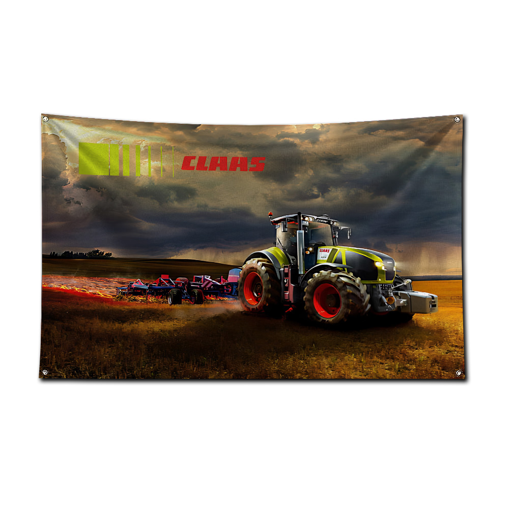 Tractor & Combine Harvester Fl - Agriculture Farming Logos avis et prix