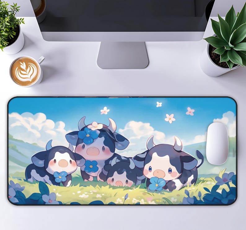 Cute Cow Table Pad, Cute Cow P - Cow Mat Rubber avis et prix