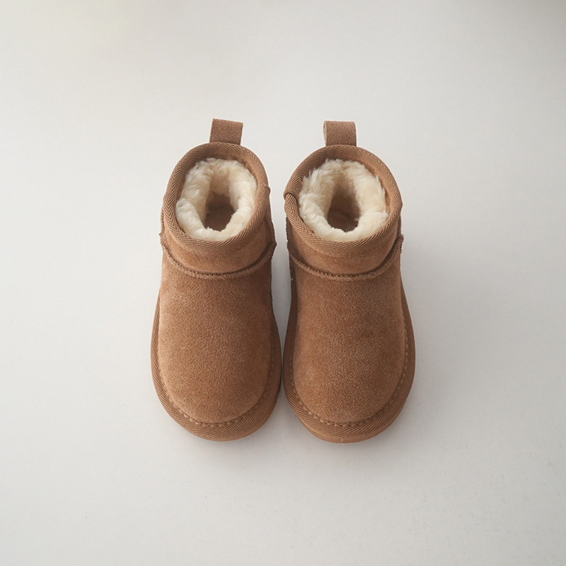 Children Winter Snow Boots Bab - Cow Mat Rubber avis et prix