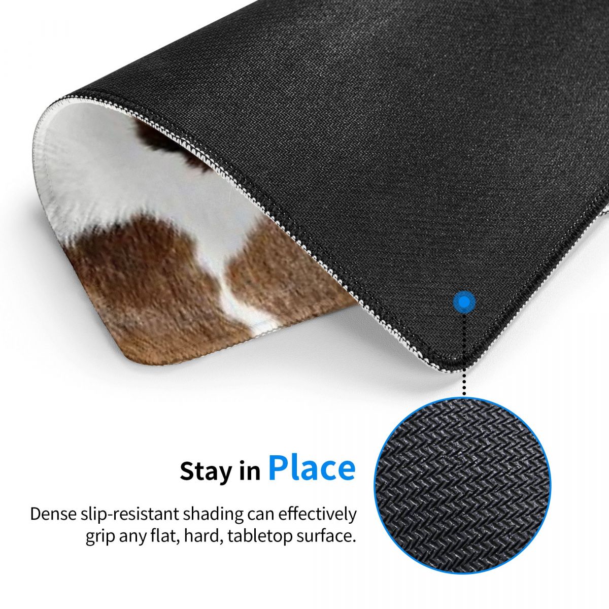 Rustic Ranch Cow Print 7x9 in  - Cow Mat Rubber avis et prix