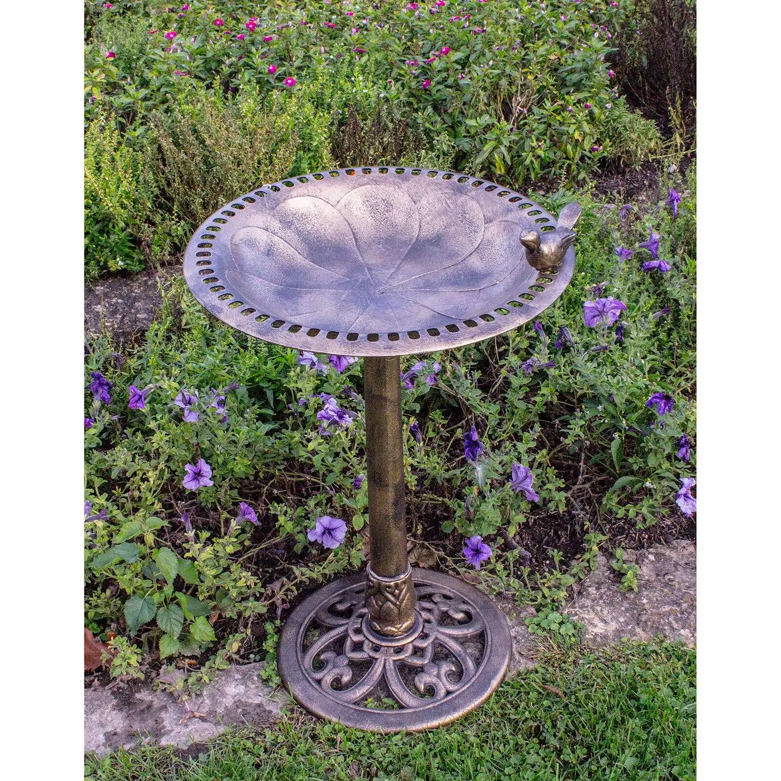 Resin Bird Bath Decorative Gar - Farming And Agriculture avis et prix