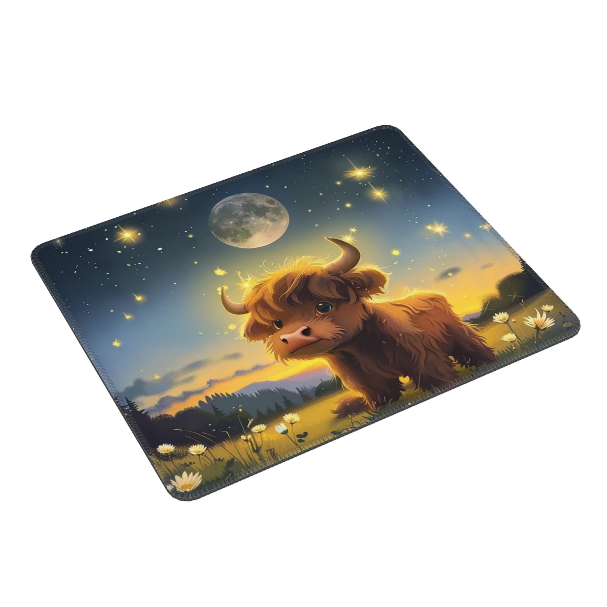 Highland Cow In Magical Forest - Cow Mat Rubber avis et prix