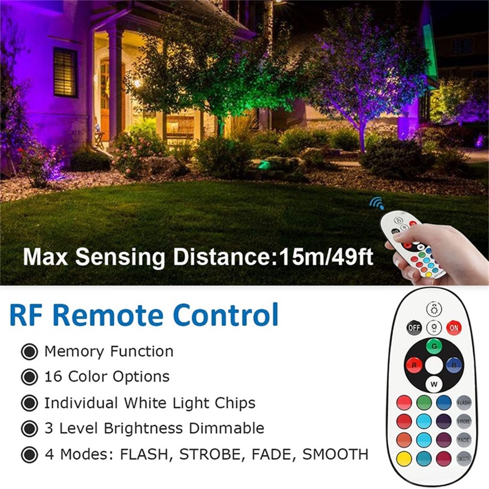 RGBW Landscape Lighting 10W wi - Farming And Agriculture avis et prix