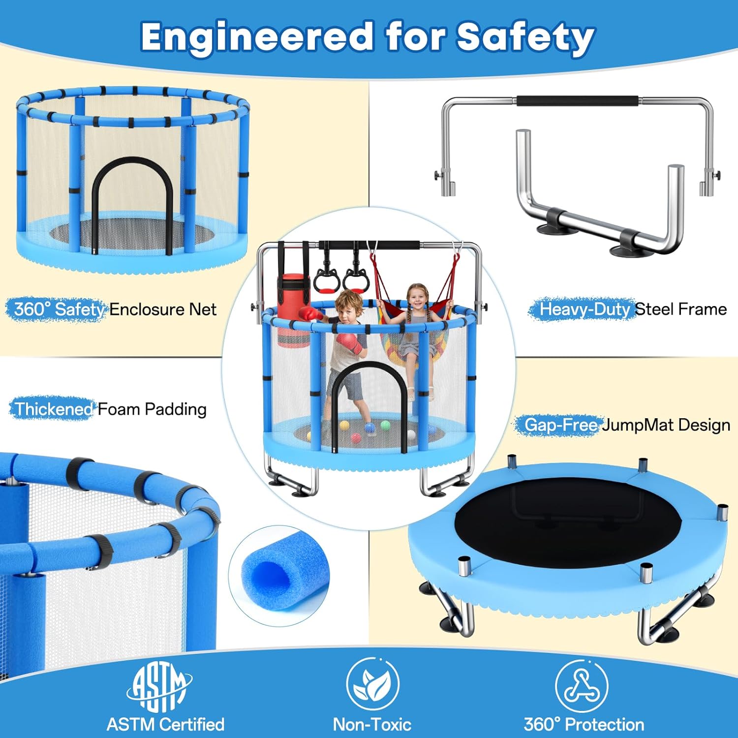 Toddler Trampoline,Trampoline  - Farming And Agriculture avis et prix