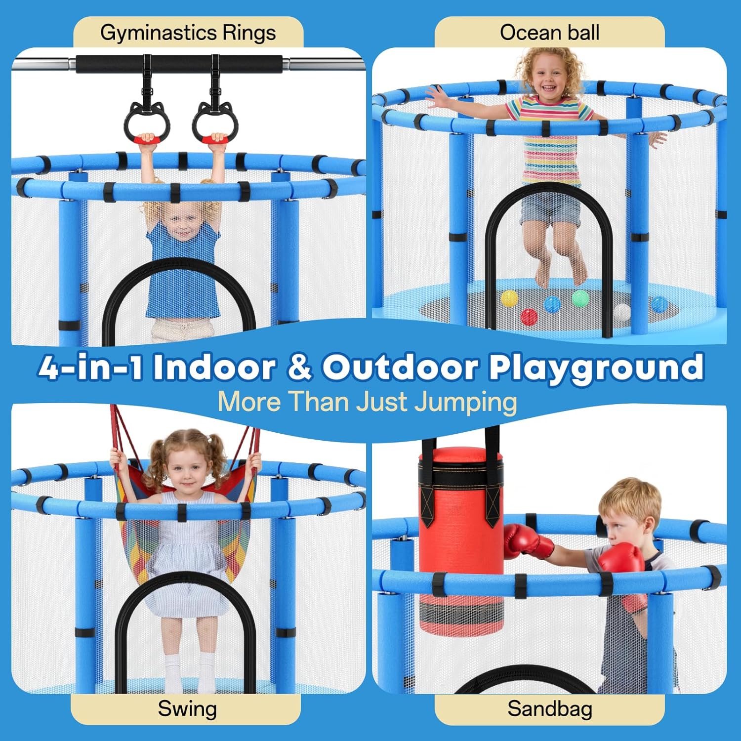 Toddler Trampoline,Trampoline  - Farming And Agriculture avis et prix