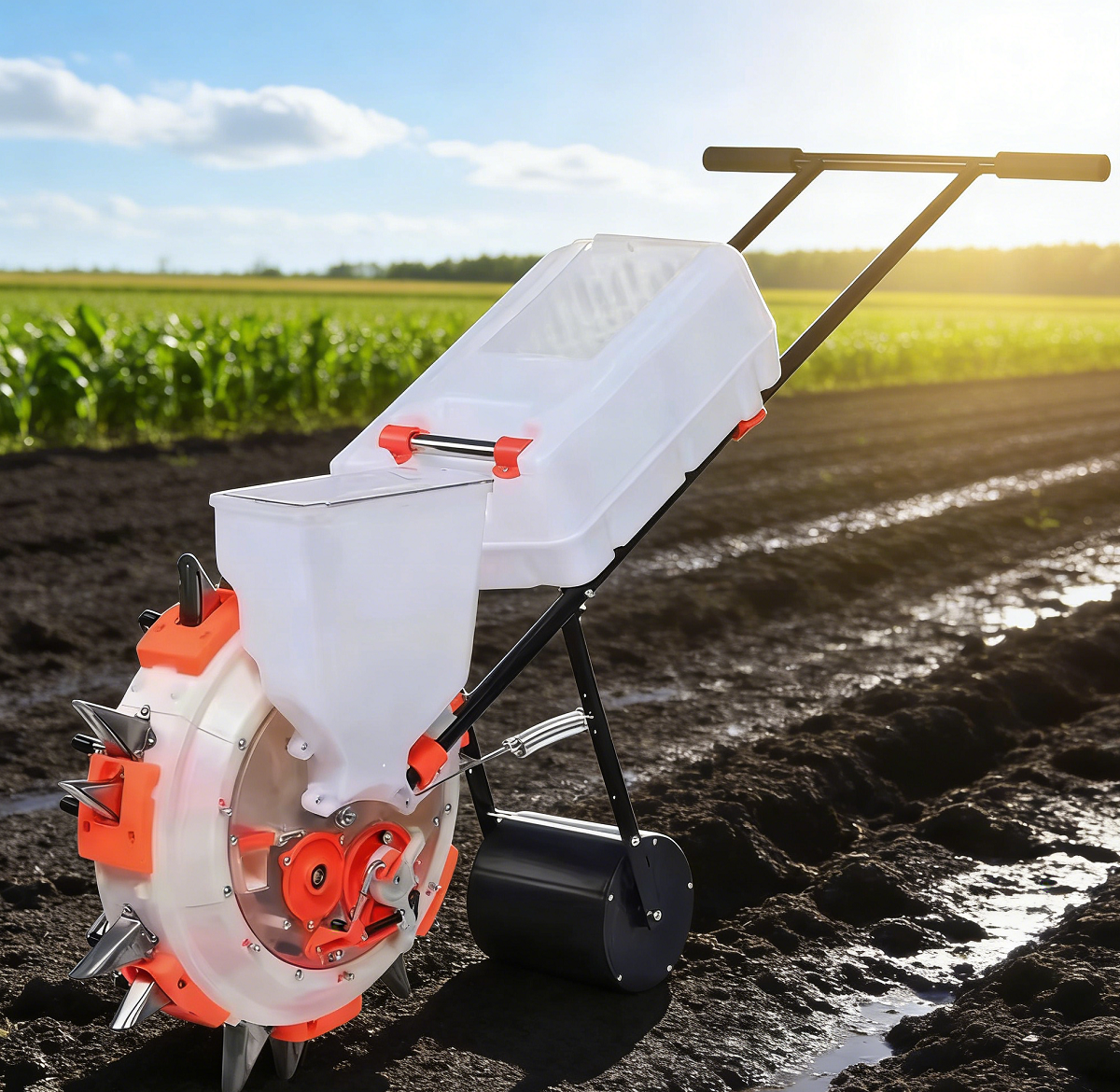 Hand Push Corn Peanut Planter  - Seed Planter avis et prix