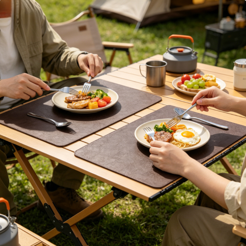 Reusable Leather Table Mat For - Cow Mat Rubber avis et prix