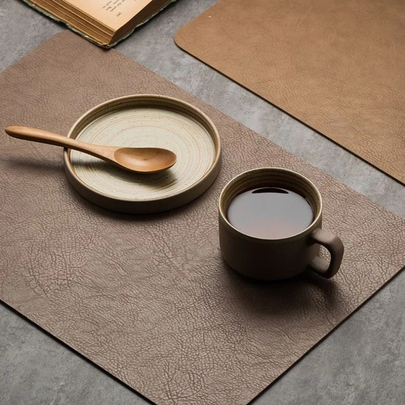 Reusable Leather Table Mat For - Cow Mat Rubber avis et prix