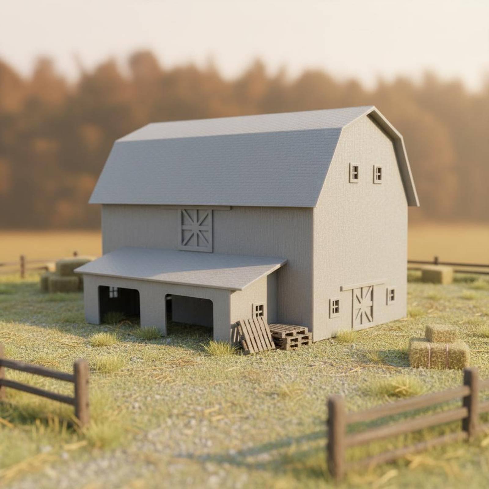 1:87 Farm Building Model Paint - Farming A avis et prix