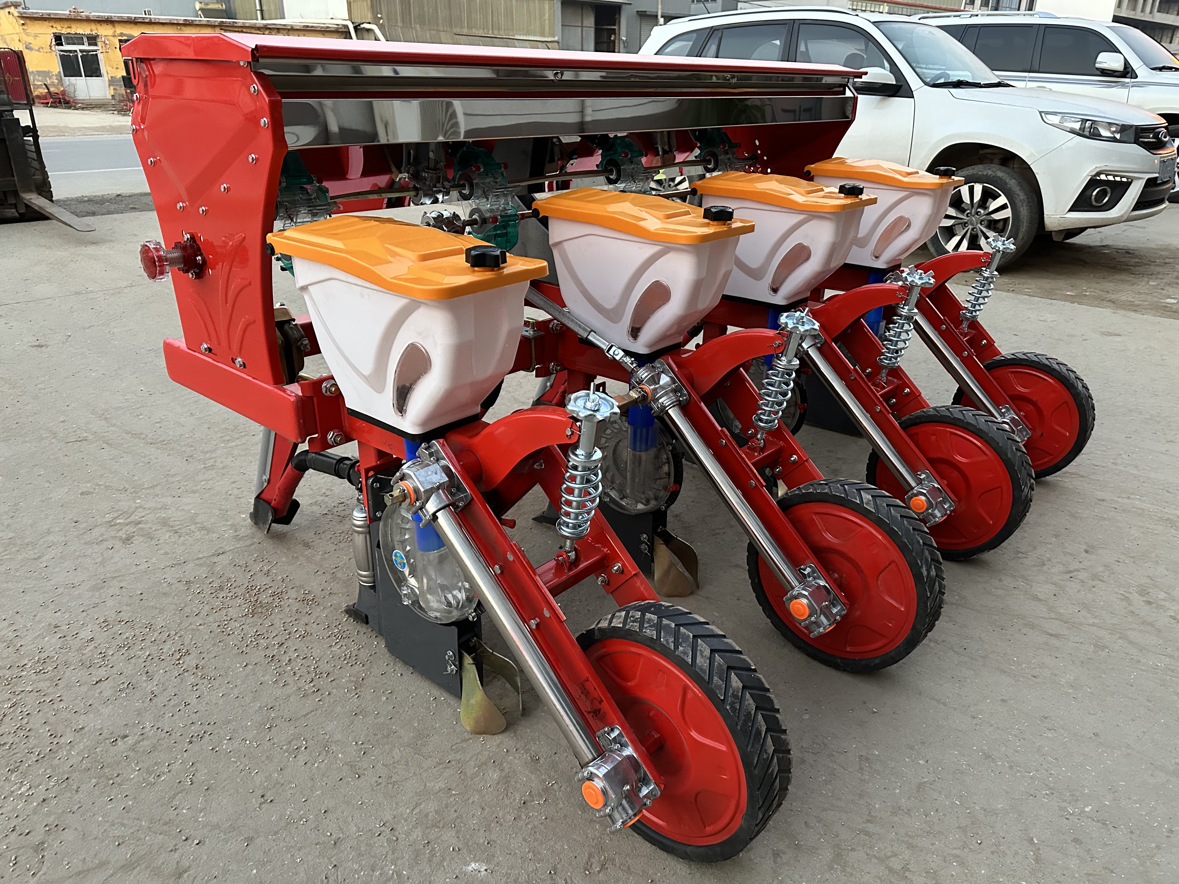 Mini 4 Row Farm Tractor Corn S - Seed Planter avis et prix
