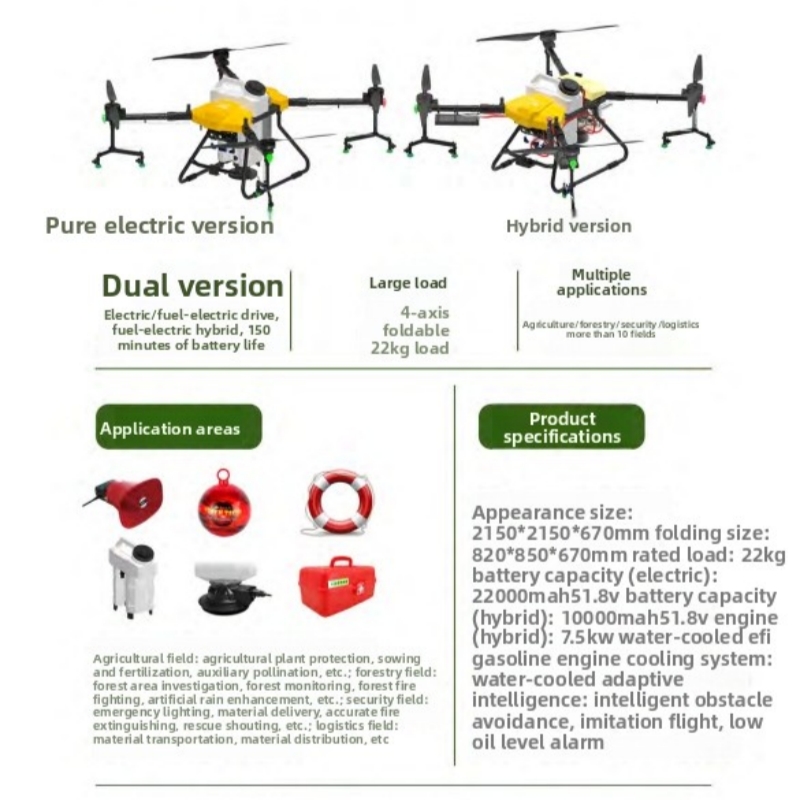 Fully Automatic 4-Axis, Plasti - Drone Crop Sprayer avis et prix