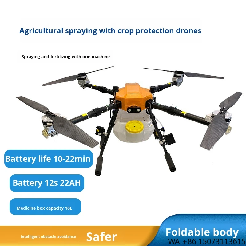 16L Plastic Agricultural , Pla - Drone Crop Sprayer avis et prix